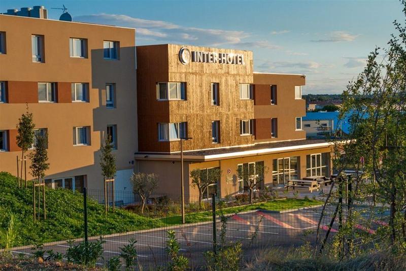 อินเตอร์-โฮเต็ล มงเปลิเย เอสต์ อีโคปาร์ก Hotel Saint-Aunes ภายนอก รูปภาพ